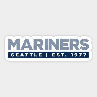 Mariners #1 Sticker